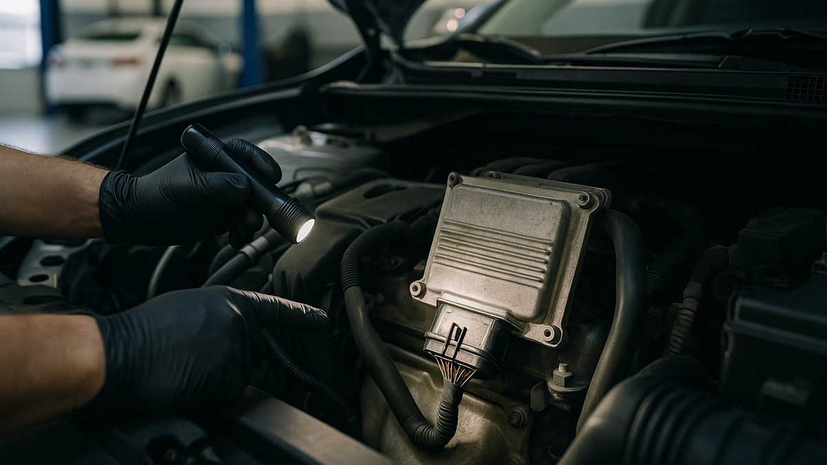 Provide VIN and Engine Configuration - Core Auto Logic ecu-program-clone step 1