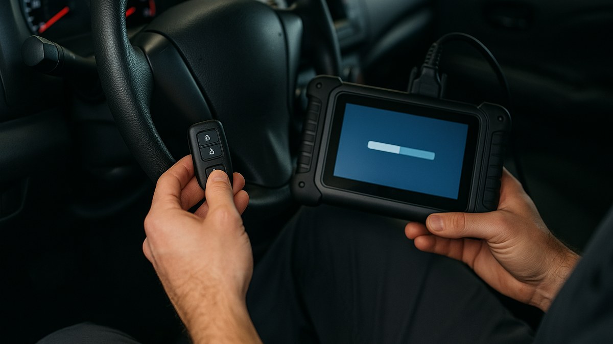 Verification and Start Confirmation - Core Auto Logic immobilizer-key-programming step 4